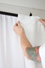 A Quick And Easy Way To Transform Your Curtains From Tab Top To Rod Pocket The Lettered Cottage Rod Pocket Curtains Lenda Curtains Window Coverings