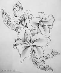 Gladiolus Flower Tattoo Drawing Recherche Google Gladiolus Flower Tattoos Lily Flower Tattoos Lily Tattoo