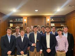 Phi Delta Theta is happy to introduce our new executive members! We are  excited to see the change and improvements they will make with the chapter  for the future. ———————————————— President -