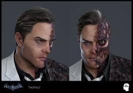 Although elliot specialized in neurosurgery, he was competent enough to repair dent's face via plastic surgery. Arkham City Knight Two Face Custom One Sixth
