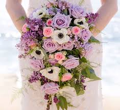 Beautiful artificial wedding flowers that don't look cheap. Purple Bridal Bouquet Lavender Roses Lavender Light Pink Roses White Anemones Seeded Wedding Flowers Bridal Bouquet Lavender Roses Purple Bridal Bouquet