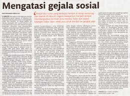 Peranan masyarakat dalam menangani masalah gejala sosial. Pengaruh Rakan Sebaya Dalam Gejala Sosial
