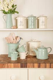 Farmhouse Kitchen Decor I Love These Beautiful Pastel Colours I Think They Look Stunning In A Country French Kitchen Decor Kitchen Design Decor Chic Kitchen