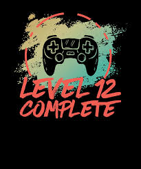 On the modern list it would be pearls. Level 12 Complete Vintage Shirt 12th Wedding Anniversary Tee Digital Art By Orange Pieces