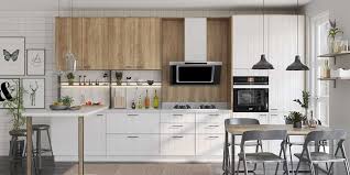 I wanted really beautiful, professional looking results. Modern White Wood Tone Kitchen Cabinet Pzcc20066