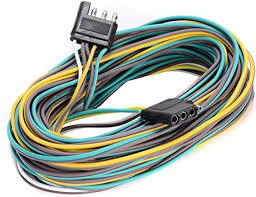 Buy the best and latest 4 wire trailer wiring on banggood.com offer the quality 4 wire trailer wiring on sale with worldwide free shipping. Amazon Com Exerauo Trailer Wiring Kit 4 Flat Trailer Wiring Harness Extension Connector 25ft 4ft Wishbond Trailer Light Kit 4 Wire Plug Connector For Utility Trailer Lights Automotive