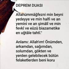 İşte depremde okunacak dualar… deprem duası hangisidir? Gulumse Biraz Deprem Duasi Zinciri Baslattik Duamizi Facebook