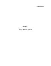Document transcript nota serah tugas kandungan 1.surat penyerahandanakaunterima nota serahtugas.senaraitugas!a atan#.$ai% me!adan&anua% 'rosedurker!a(.senaraiharta)enda*pera. Borang Nota Serah Tugas Untuk Pertukaran 1 Docx Lampiran A Format Nota Serah Tugas Kandungan Perkara Muka Surat 1 Surat Penyerahan Dan Akuan Terima Course Hero