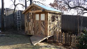 More details at gardenedit.com a funky pallet fence idea The Pallet Chicken Coop Toddlers And Tools