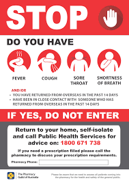 Make sure your work place is aware if the government guidance on coronavirus. Posters And Social Media Resources Pharmacy Guild Of Australia