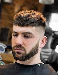 Crop Texture Degrade Haut Barbe Deconnectee Coupe De Cheveux Homme Mens Haircuts Fade Haircuts For Men Fade Haircut