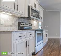 Gray Brick Tile Backsplash With White Cabinets Brick Backsplash White Cabinets Brick Tile Backsplash Backsplash For White Cabinets