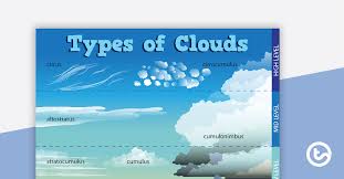 Discover the three basic cloud types now! Types Of Clouds Poster Teaching Resource Teach Starter