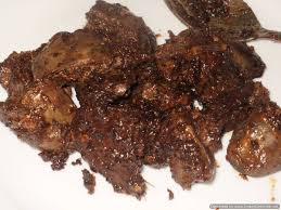 I had $1.13 left on a walmart gift card and the liver was on sale for 1.12. Chicken Liver Fry With Hot Peri Peri Sauce