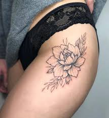 Unique Tattoo Design Rose Tattoo Design For Woman Thigh Tattoo Design Flower Rose Tattoo Design Flow Thigh Tattoo Designs Flower Thigh Tattoos Thigh Tattoo