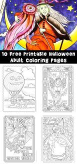 Here are our halloween coloring pages for adults (or talented kids !). Halloween Adult Coloring Pages Woo Jr Kids Activities