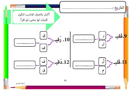 أوراق عمل مد حرف الياء ـ صور الصف الأول لغة عربية الفصل الثاني 2018 2019 المناهج الإماراتية education bullet journal map