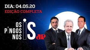 É praticamente uma passadora de pano oficial do governo atual. Os Pingos Nos Is 04 05 2020 Jovem Pan