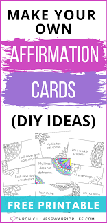 This just means that at no extra cost to you i receive a small commission if you purchase something through the links in. How To Make Affirmation Cards Diy Ideas Positive Affirmation Cards Affirmation Cards Affirmations