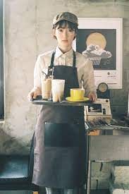 We Are Trying Our Best So They Can Maintain Their Best Condition Working Wear Group Amont Cafe Uniform Coffee Shop Aesthetic Coffee Shop Uniform