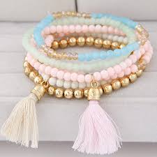Check spelling or type a new query. Lemoer Bohemian Manis Permen Warna Multilayer Manik Jamban Gelang Gelang Pulseiras Feminina Joker Pesona Elastis Wanita Perhiasan Bead Tassel Bracelet Tassel Braceletpulseira Feminina Aliexpress