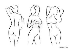 All you will need is a pencil, an eraser, and a sheet of paper. Full Body Simple Woman Drawing