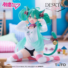 初音ミク Desktop Cute フィギュア ～猫耳Tシャツver.～タイトー
