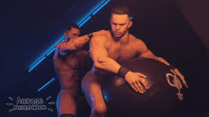 Post 5135123: animated Austin_Theory AverageNeighbor Finn_Balor wrestling  WWE