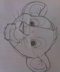 Tahts when i decided to color the drawing that i made, it's the first time that i paint a drawing like this! How To Draw Simba 19 Steps Instructables