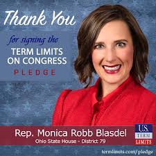 Rep. Monica Robb Blasdel Pledges to Support Congressional Term Limits
