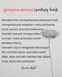 Apakah seseorang merasa lebih baik dibandingkan orang yang baik? Jangan Merasa Paling Baik Sendiri Kutipan Buku Kata Kata Indah Kata Kata