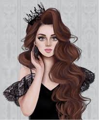 Imagem Descoberto Por Princess Rose Descubra E Salve Suas Proprias Imagens E Videos No We Heart It Beautiful Girl Drawing Lovely Girl Image Girly M