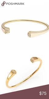 Michael Kors Gold Pave Pyramid Cuff Bracelet Michael Kors Gold Pyramid Bracelet Michael Kors Jewelry