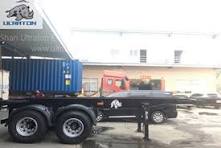 Container Skeletal Semi Trailer For Sale, Sliding Skeletal ...