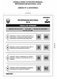 A traves de un comunicado en sus redes sociales el ivss informó que la atención en las sedes administrativas serán por terminal de cédula: Propuestas Para El Referendum 2018 Gobierno Del Peru