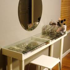 People who have an impressive makeup collection, a curated wardrobe, and an extensive shoe. Glass Top Makeup Table Saubhaya Makeup