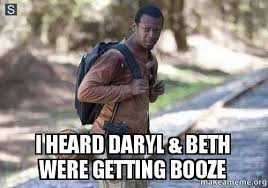 heard about the booze bob stookey daryl beth twd the walking dead walking dead season the walking dead walking dead season 4
