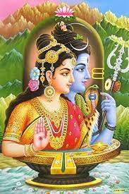 Lord shiv parvati images and god shiva parvati shankar mahadev photos would be in trend in the month of sawan. Amazon Com Shiva Parvati Enshrined On Shiva Lingam Hindu God Big Poster Reprint On Paper Unframed Size 21 X31 Inches Posters Prints