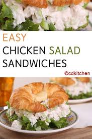 Easy Chicken Salad Really Good I Didn T Use All Of The Celery About Half Of What Is Call Easy Chicken Salad Chicken Salad Recipe Easy Chicken Salad Sandwich