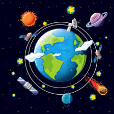 Des milliers de nouvelles images de grande qualité ajoutées chaque jour. Theme De L 39 Espace Avec Des Satellites Et Des Planetes Autour De La Terre Telecharger Vectoriel Gratuit Clipart Graphique Vecteur Dessins Et Pictogramme Gratuit