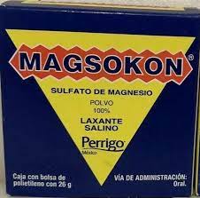 3 Magsokon Sulfato De Magnesio 26g Laxante Salino For Sale Online Ebay