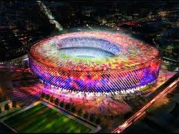 Top 10 Biggest Soccer Stadiums In The World Camp Nou Camp Nou Barcelona Barcelona Spain