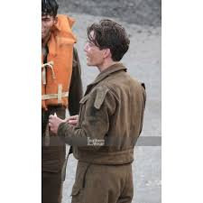 Alex and tommy talk on the train back home, through the aftershock of the battle. Dunkirk Harry Styles Alex Brown Jacket