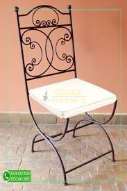 Ferforje Sandalye Wrought Iron Chair Panosundaki Pin