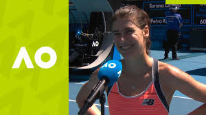 Karolina muchova vs sorana cirstea in round 3. Sorana Cirstea I Did Not Expect It 2r On Court Interview Australian Open 2021 Youtube