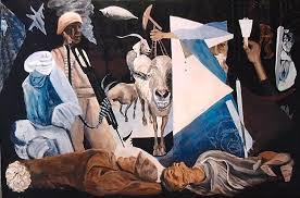 It was painted as a reaction to the aerial bombing of guernica, spain by german and italian forces during the spanish civil war in 1937. Susan S Variation On Picasso S Guernica Painting By Susan Rankin