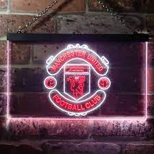 The official website of manchester united football club, with team news, live match updates, player profiles, merchandise, ticket information and more. Manchester United Logo 1 Neon Like Led Sign Dual Color Safespecial