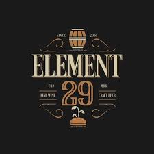 Element 29 Logo For A Deli In California Beer And Wine Store With International Deli Counter Business Logo Wine Store Logo Design