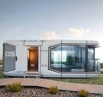 China Prebuilt Space Capsule House Mobile Home for Scenic ...