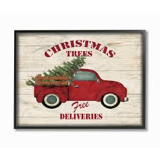 Maybe you would like to learn more about one of these? The Stupell Home Decor Collection 11 In X 14 In Merry Christmas Vintage Tree Truck By Jo Moulton Wood Framed Wall Art Hwp 177 Fr 11x14 The Home Depot